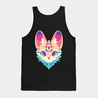 Kawaii Cute Wildcat Series - 011 Tank Top